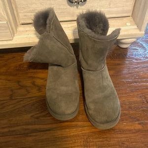 Grey UGG boots